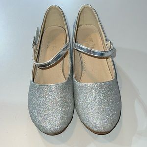 Girls sparkly heels